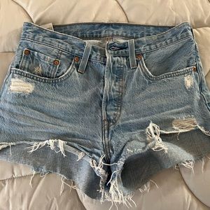 Levi’s high waisted shorts